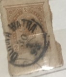 Timbre Austroungaria 2 Heller Dorna Watra Vatra Dornei