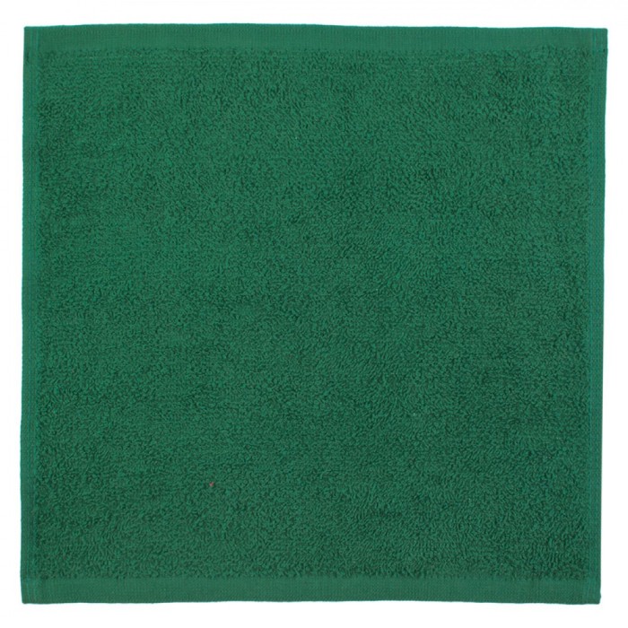 Prosop de M&acirc;ini, Bumbac, Verde, 30x30cm, 380 GSM