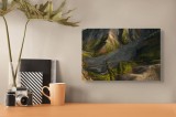 Tablou Canvas pe Tăr&acirc;mul Contradicțiilor Cromatice Naturale, 39 x 26 cm, CMCLASS