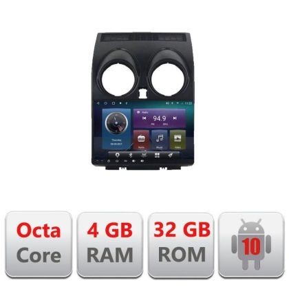 Navigatie Nissan Qashqai C-499 Octa Core cu Android Radio Bluetooth Internet GPS WIFI 4+32GB CarStore Technology
