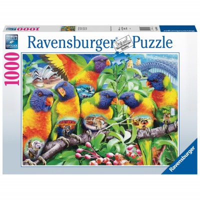 Puzzle Tinutul Loriinilor, 1000 Piese foto