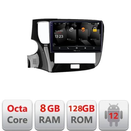 Navigatie Mitsubishi Oultander 2020- 5960Pro-1230-20 Android Octa Core Qualcomm 2K Qled 8+128 DTS DSP 360 4G Optical CarStore Technology