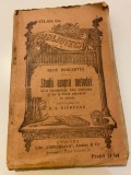 Studii asupra metodei - Rene Descartes, Editura Alcalay 1930, Biblioteca pentru toti nr 574 traducere G.S. Riureanu