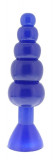 Dop Anal Flexibil Rattler, Albastru, 20 cm