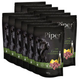 Cumpara ieftin Piper Adult hrană la plic cu carne de v&acirc;nat și dovleac 12 x 500 g