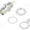 Conector BNC, 50&Omega;, mama, aurit, AMPHENOL - 112424