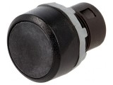 Comutator cu Acționare Prin Apăsare 22mm Negru