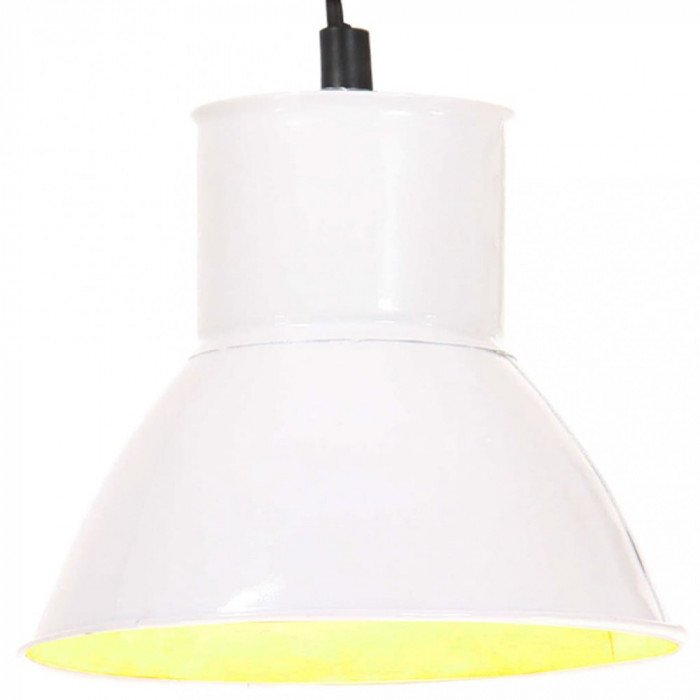 Lampa suspendata, 25 W, alb, rotund, 17 cm E27 GartenMobel Dekor