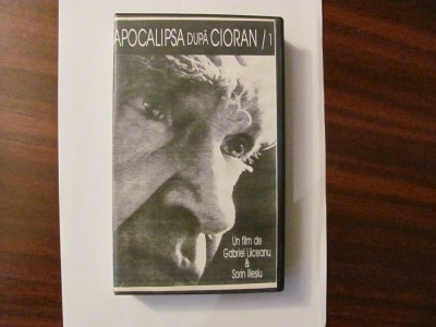 GE - Caseta Video &amp;quot;Apocalipsa dupa Cioran / 1&amp;quot; film de Liiceanu &amp;amp; Iliesiu 1995 foto
