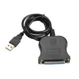 Cablu ADAPTOR de la USB la LPT (DB25)