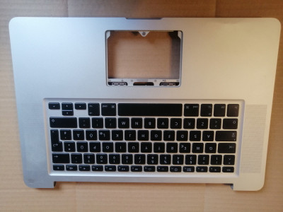 carcasa palmrest tastatura Apple Macbook Pro 15 A1286 Late 2008 + buton pornire foto