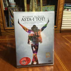 Michael Jackson - Asta-i Tot (1 DVD original - in tipla!)