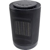 Radiator ceramic eMazing PTC-1500K1: Termostat reglabil, 1500W, 2 trepte de putere, design elegant negru