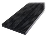 Radiator extrudat cu aripioare negre SEIFERT ELECTRONIC L: 1000mm W: 250mm