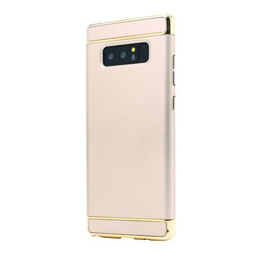 Husa de protectie pentru Samsung Galaxy Note 8, Luxury Gold Plated, Fine Touch
