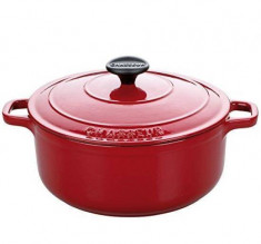 Oala Chasseur 5L 26cm round Ruby Red Cast Iron foto