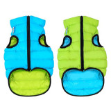 Vestă AiryVest Colar albastru - verde, S 35, COLLAR