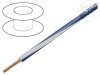 Cablu H07V2-K 6mm&sup2; 10AWG PVC Alb-Albastru &Icirc;nchis