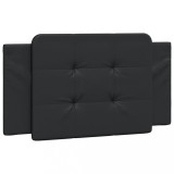 Cumpara ieftin Perna pentru tablie pat, Zadar, negru, 100 cm, piele artificiala