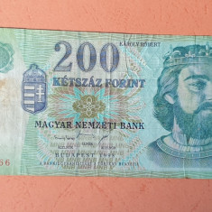 200 Forint 1998 - Bancnota veche Ungaria