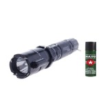 Lanterna cu electrosocuri si laser BRT-288 si Spray Nato 60 ml