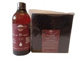 Prep&#039;N&#039;Shine-Pure Breed Oil &amp; Hand Pad&rsquo;s Hard Abrasive negru, 500 ml