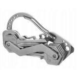 Cumpara ieftin Breloc carabiniera multifunctionala organizator chei, multitool din otel inoxidabil cu surubelnita, deschizator sticle si cheie fixa