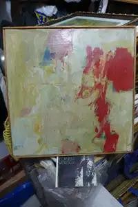 Corneliu Vasilescu Complementar II 41/41cm Semnat datat 1981 DEDICATIE foto