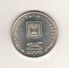 SV * ISRAEL 25 LIROT 1975 * 26 GRAME - AG .900 - 37 mm * Pidyon Haben Redemption / Ceremonia Primului Nascut * UNC, Asia, Argint