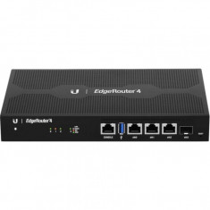 Router Ubiquiti EdgeRouter, Gigabit, 3x LAN, USB 3.0, Negru foto