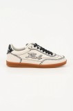 Karl Lagerfeld sneakers din piele KANDIDATE culoarea bej, KL63810A