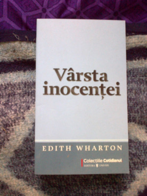 n7 Varsta inocentei - Edith Wharton foto