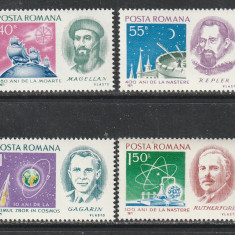 Romania 1971 - #783 Oameni de Stiinta II 4v MNH