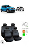 Cumpara ieftin Set huse scaune piele ecologica Dacia Sandero (2013-2020) Bancheta Fractionata
