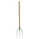 FURCA GOSPODARIE CU MANER LEMN 230X305/1305MM / 4 DINTI