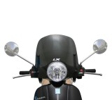 Parbriz mediu fumuriu inchis &ldquo;New Design&rdquo; Vespa LX 50-125-150cc &ndash; prinderi parbriz negre
