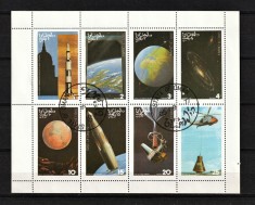 Oman, 1977 | Explorarea Spaţiului, Rachete - Cosmos | Minisheet - Bloc | aph foto