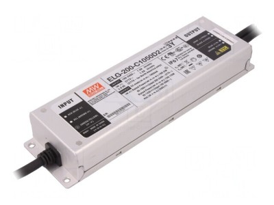 Alimentator LED 199,5W ELG-200-C1050D23Y foto