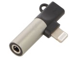 Adaptor Argintiu Nichelat