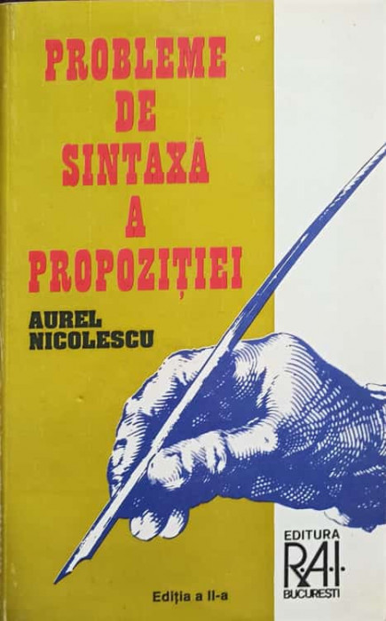 PROBLEME DE SINTAXA A PROPOZITIEI-AUREL NICOLESCU-238011
