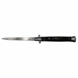Cumpara ieftin Briceag automat, Italian Blade, Stiletto, otel inoxidabil, negru, 33 cm