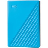 Hard disk extern WD My Passport 4TB USB 3.0 Blue, Western Digital