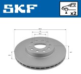 SKF VKBD 80005 V2 Disc frana