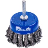 Perie sarma otel, tip cupa, cu toroane, tija, 75 mm, Richmann&nbsp; GartenVIP DiyLine