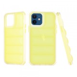 Husa pentru Apple iPhone 12 / 12 Pro, Techsuit, Wave Shield, Galbena