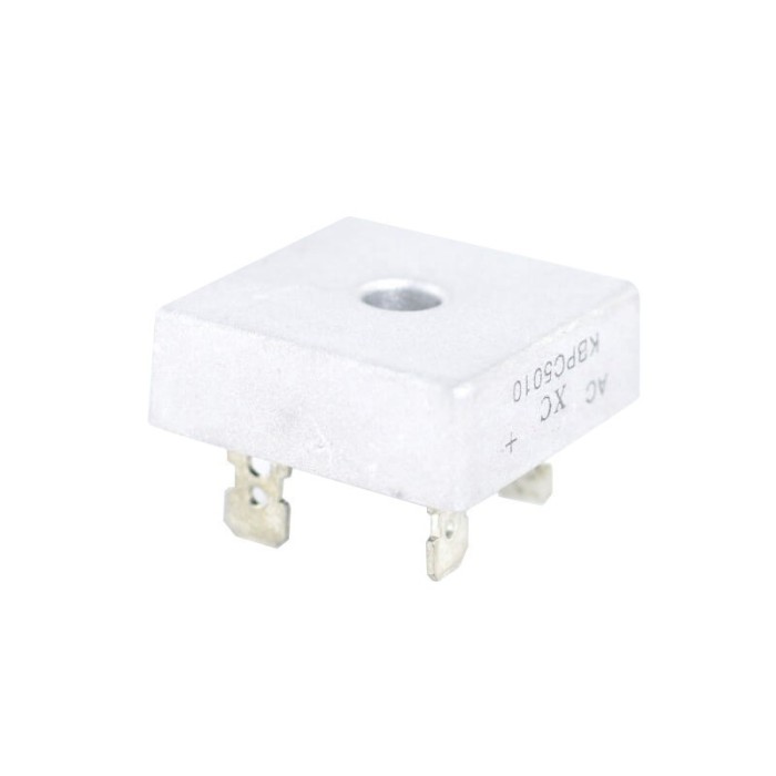 Punte redresoare elSales, ELS-KBP-5010, 50A, cu racire, Dimensiuni 23 x 23 x21mm