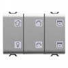 Panou cu simboluri 6 canale + 1 actuator 3M Gewiss Chorus KNX titan GW14784A