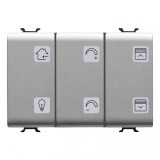 Panou cu simboluri 6 canale 3M Gewiss Chorus KNX titan GW14783A