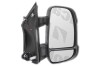 Oglinda exterioara Citroen Jumper, Fiat Ducato, Peugeot Boxer, 2006-, partea Dreapta, culoare sticla crom, sticla convexa, cu carcasa neagra, ajustar