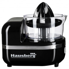 Robot bucatarie 3 in 1 Hausberg HB-7521NG, 5 palnii, 180 RPM, 150 W, Negru foto